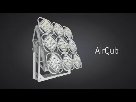 Прожектор высокой мощности AirQub выведен в прайс